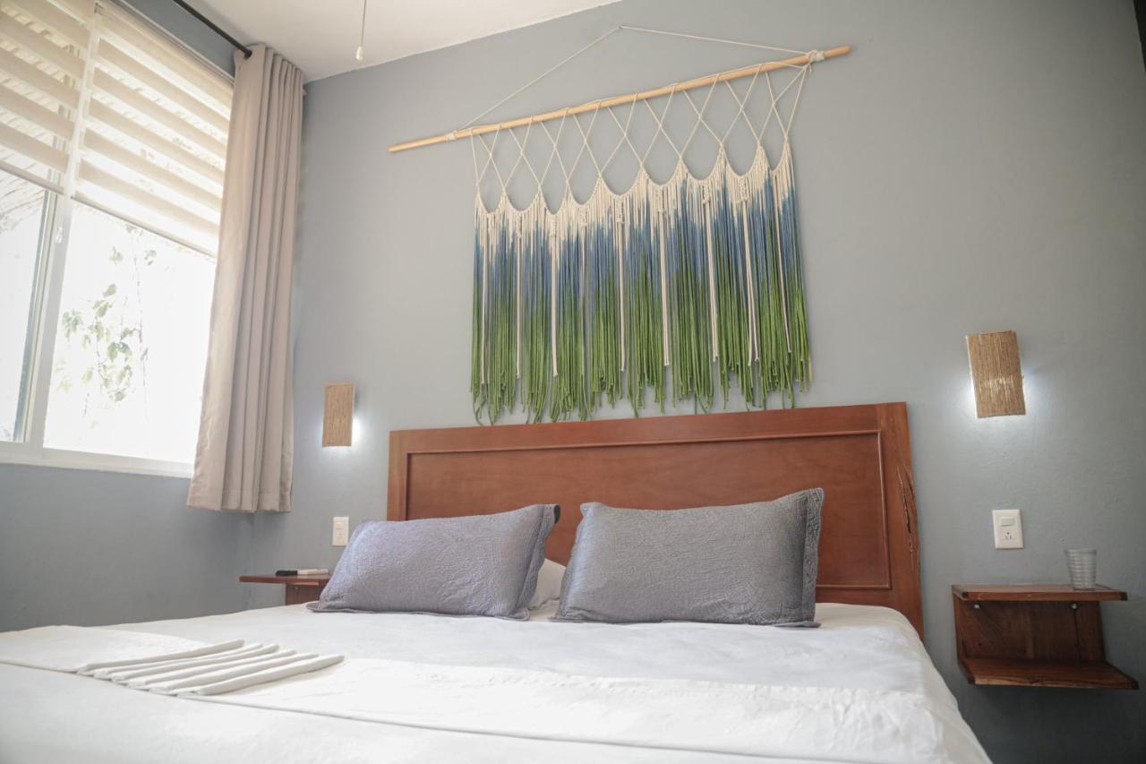 Hotel Makaaba Eco-Boutique Bacalar Kültér fotó A wall hanging