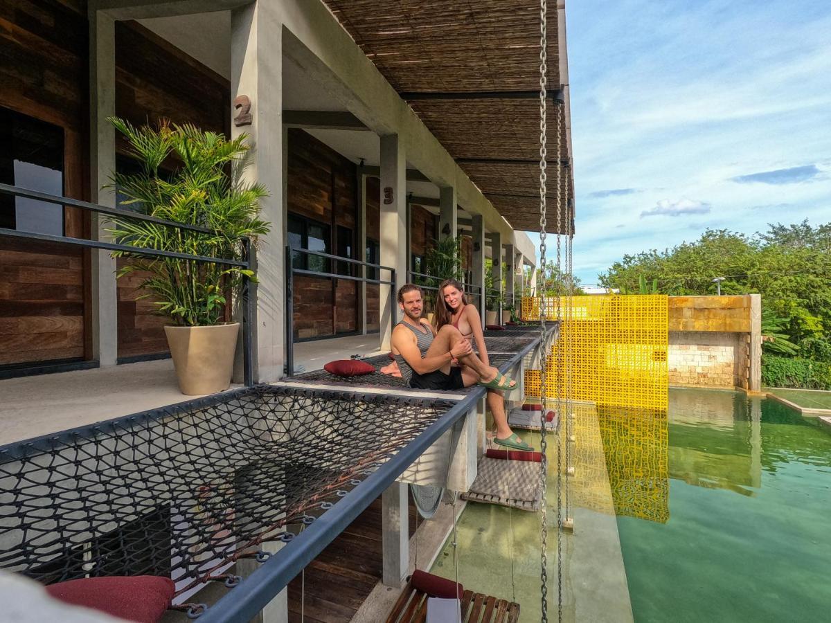 Hotel Makaaba Eco-Boutique Bacalar Kültér fotó