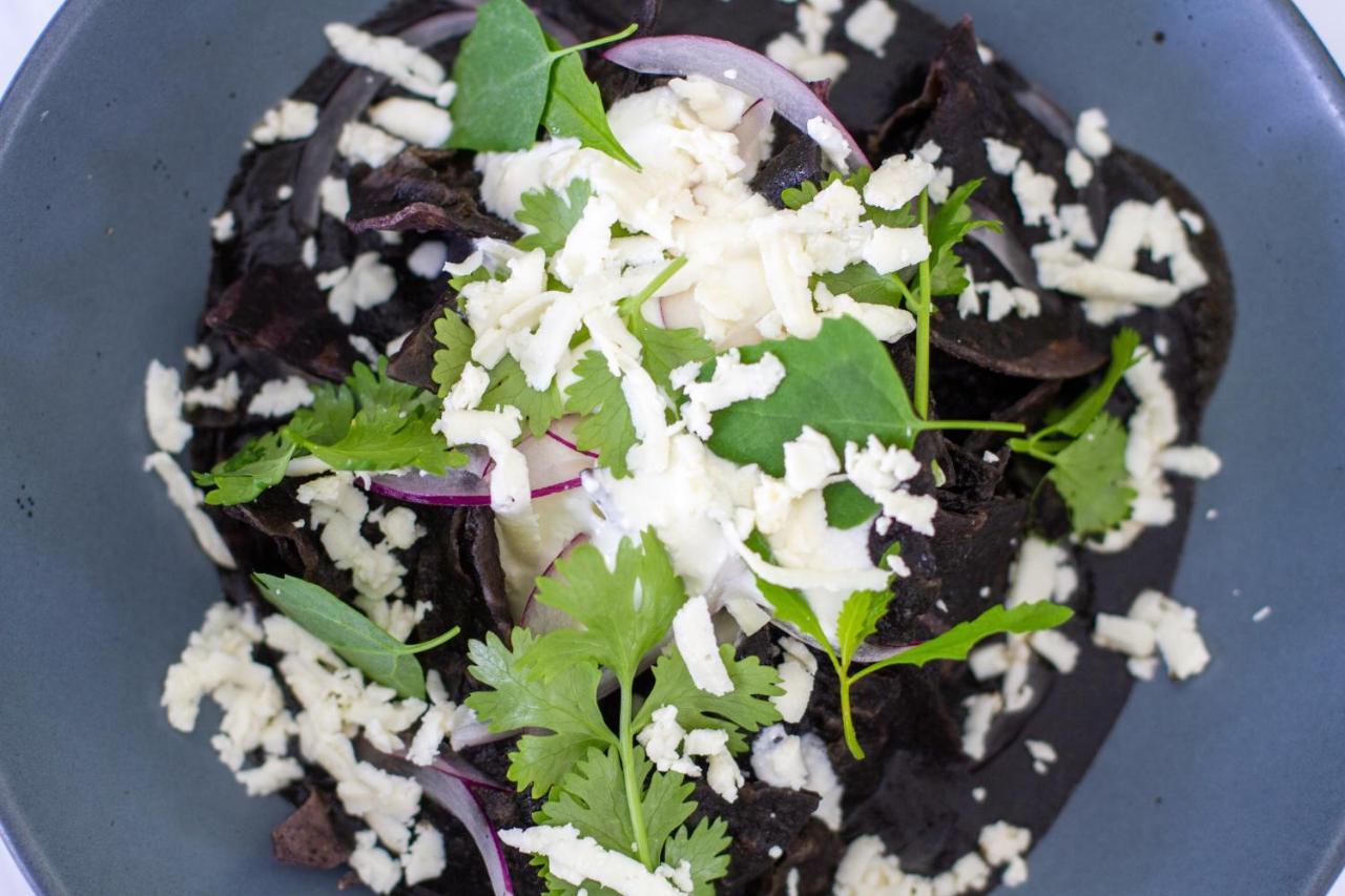 Hotel Makaaba Eco-Boutique Bacalar Kültér fotó A bowl of frijoles negros