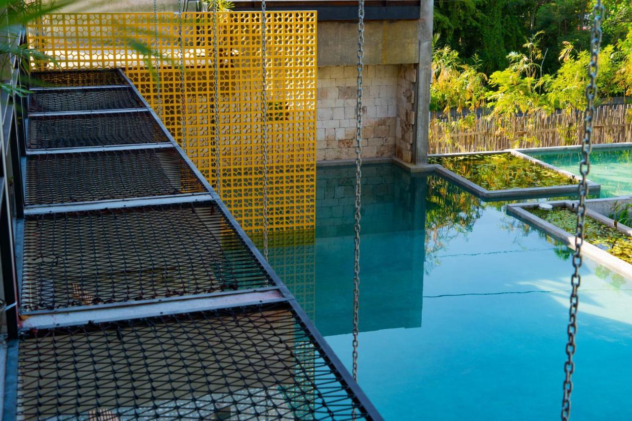 Hotel Makaaba Eco-Boutique Bacalar Kültér fotó The water gate